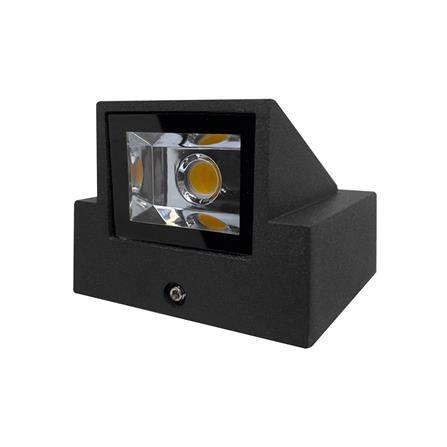 ไฟผนังภายนอก LED L&E 65-A0480 3 วัตต์ WARM WHITE สีดำ_0