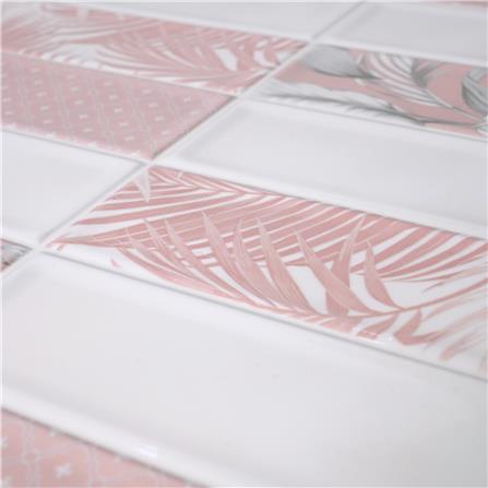 กระเบื้องผนัง 30x60 ซม. TARA ซามูเอล ขาว-ชมพู 0.9M2_1