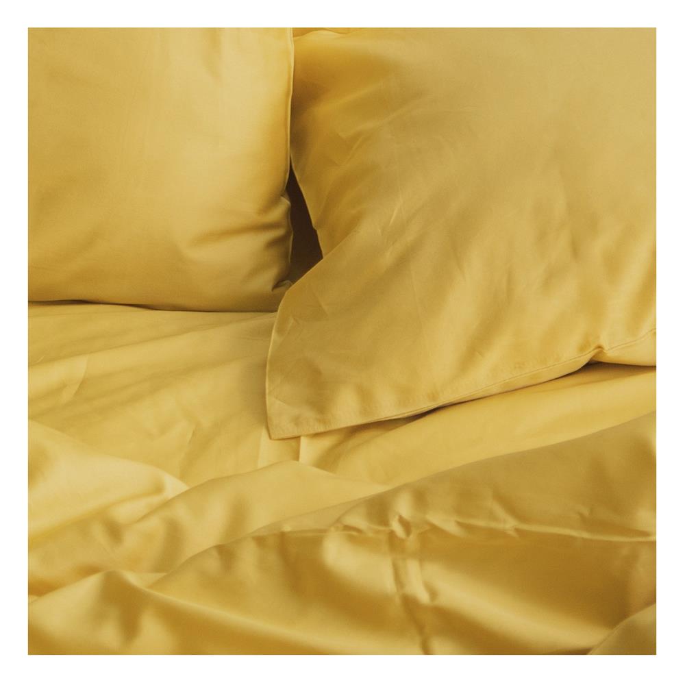 ชุดผ้าปูที่นอน 6 ฟุต 5 ชิ้น BENEATH SUNSHINE สีเหลือง