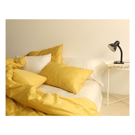 ชุดผ้าปูที่นอน 6 ฟุต 5 ชิ้น BENEATH SUNSHINE สีเหลือง_1