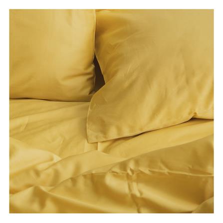 ชุดผ้าปูที่นอน 6 ฟุต 5 ชิ้น BENEATH SUNSHINE สีเหลือง_3