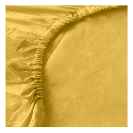 ชุดผ้าปูที่นอน 6 ฟุต 5 ชิ้น BENEATH SUNSHINE สีเหลือง_5