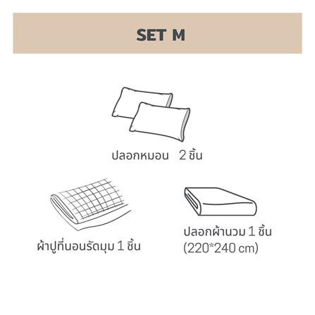 ชุดผ้าปูที่นอน 6 ฟุต 4 ชิ้น BENEATH PEONY สีชมพู_6