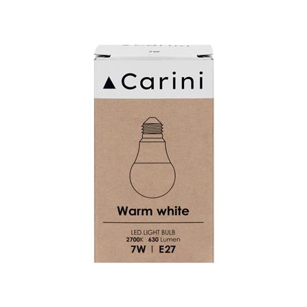 หลอด LED CARINI A60 ECOLIFE 7 วัตต์ WARM WHITE E27_1