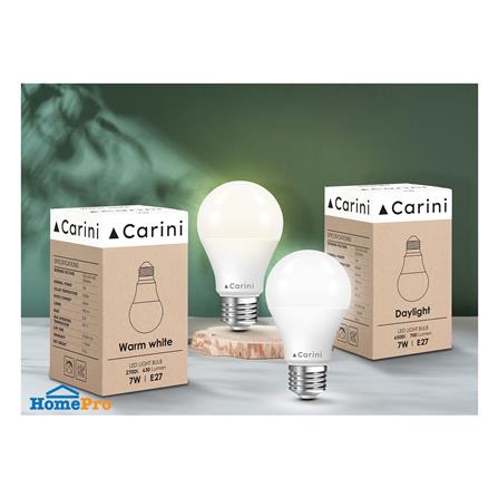 หลอด LED CARINI A60 ECOLIFE 7 วัตต์ WARM WHITE E27_4