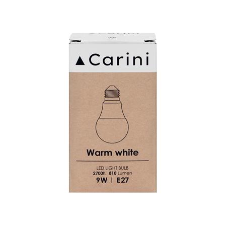 หลอด LED CARINI A60 ECOLIFE 9 วัตต์ WARM WHITE E27_1