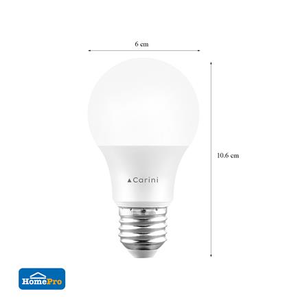 หลอด LED CARINI A60 ECOLIFE 9 วัตต์ WARM WHITE E27_6