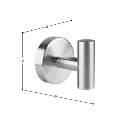 ขอแขวนผ้า RASLAND BAMBOO-MATT สเตนเลส_1