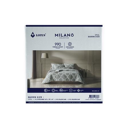 ชุดผ้าปูที่นอน 5 ฟุต 5 ชิ้น LOTUS MILANO 01_6