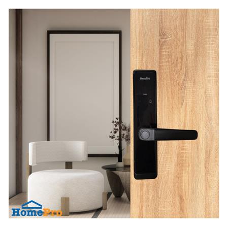 กลอนประตูดิจิตอล SECUON SEC-395 สีดำ_2