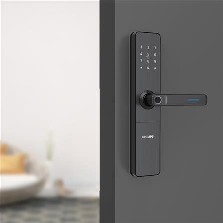 กลอนดิจิตอล PHILIPS 609 สีดำ_2