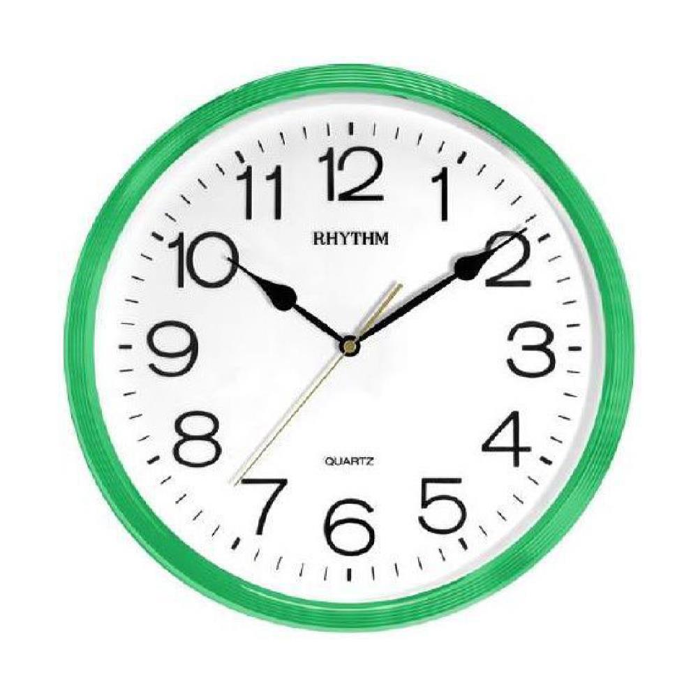 นาฬิกาแขวน RHYTHM CMG734NR05 12 นิ้ว สีเขียว