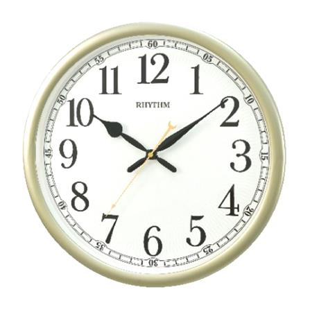 นาฬิกาแขวน RHYTHM CMG610NR18 14 นิ้ว สีทอง_0