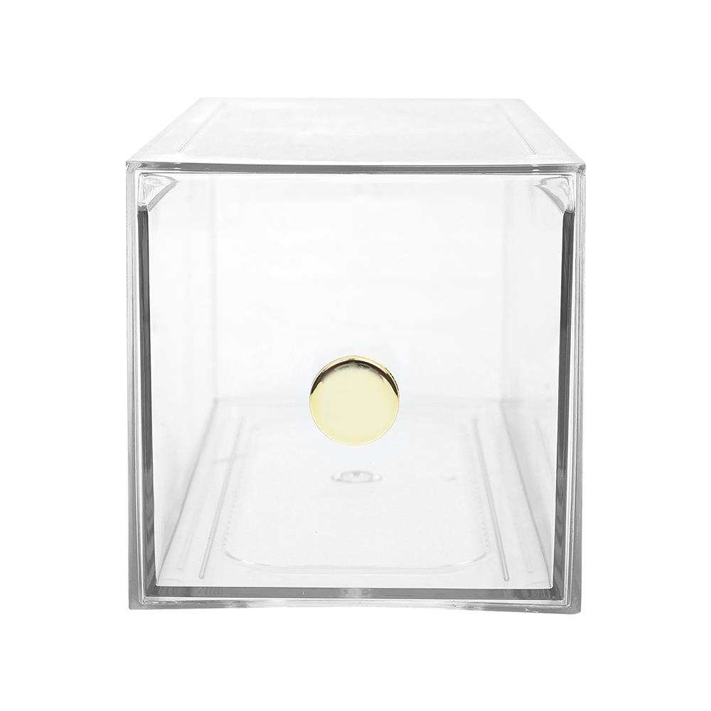 กล่องจัดเก็บเครื่องสำอาง STACKO BREIS 10.3x19.5x10.3 ซม. สีใส