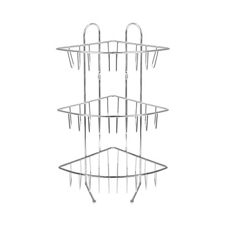 ชั้นเข้ามุมโครเมียม 3 ชั้น ทรงโค้ง ME LIVING CROMO 21x21x45 ซม._1