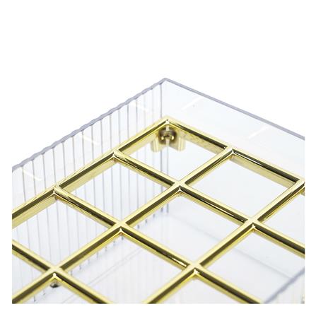 กล่องจัดเก็บเครื่องสำอาง STACKO BREIS LIPS18 10x18.2x6 ซม. สีใส_3