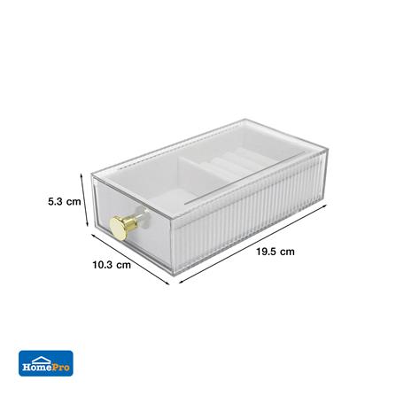 กล่องใส่เครื่องประดับ STACKO BREIS 10.3x19.5x5.3 ซม. สีใส_7