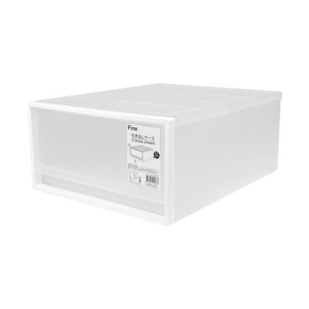 กล่องลิ้นชัก 1 ช่อง STACKO CK-91 50x40x21.2 ซม. สีขาว_0