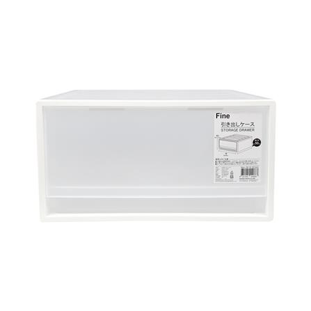 กล่องลิ้นชัก 1 ช่อง STACKO CK-91 50x40x21.2 ซม. สีขาว_1