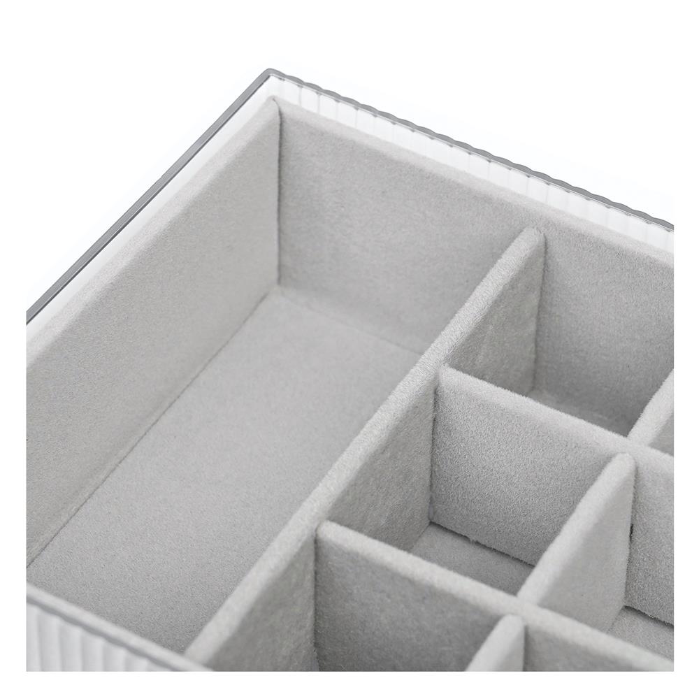 กล่องใส่เครื่องประดับ STACKO BREIS 15x18x7.5 ซม. สีใส