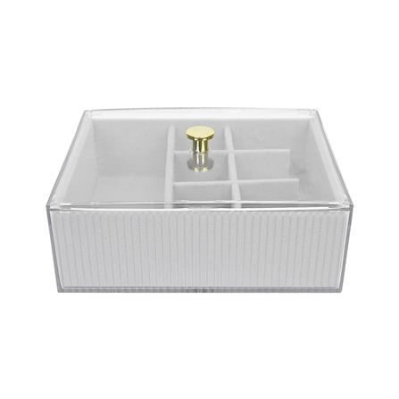 กล่องใส่เครื่องประดับ STACKO BREIS 15x18x7.5 ซม. สีใส_2