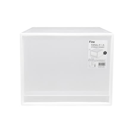 กล่องลิ้นชัก 1 ช่อง STACKO CK-109 50x40x31.5 ซม. สีขาว_1