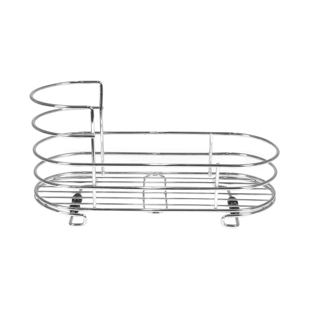 ตะกร้าใส่อุปกรณ์ครัวโครเมียม ME LIVING CROMO 30x12x15 ซม.