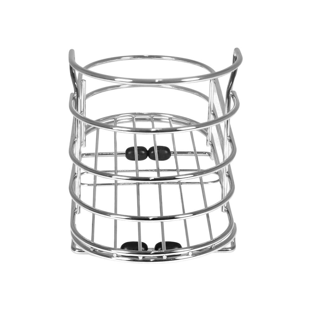 ตะกร้าใส่อุปกรณ์ครัวโครเมียม ME LIVING CROMO 30x12x15 ซม.