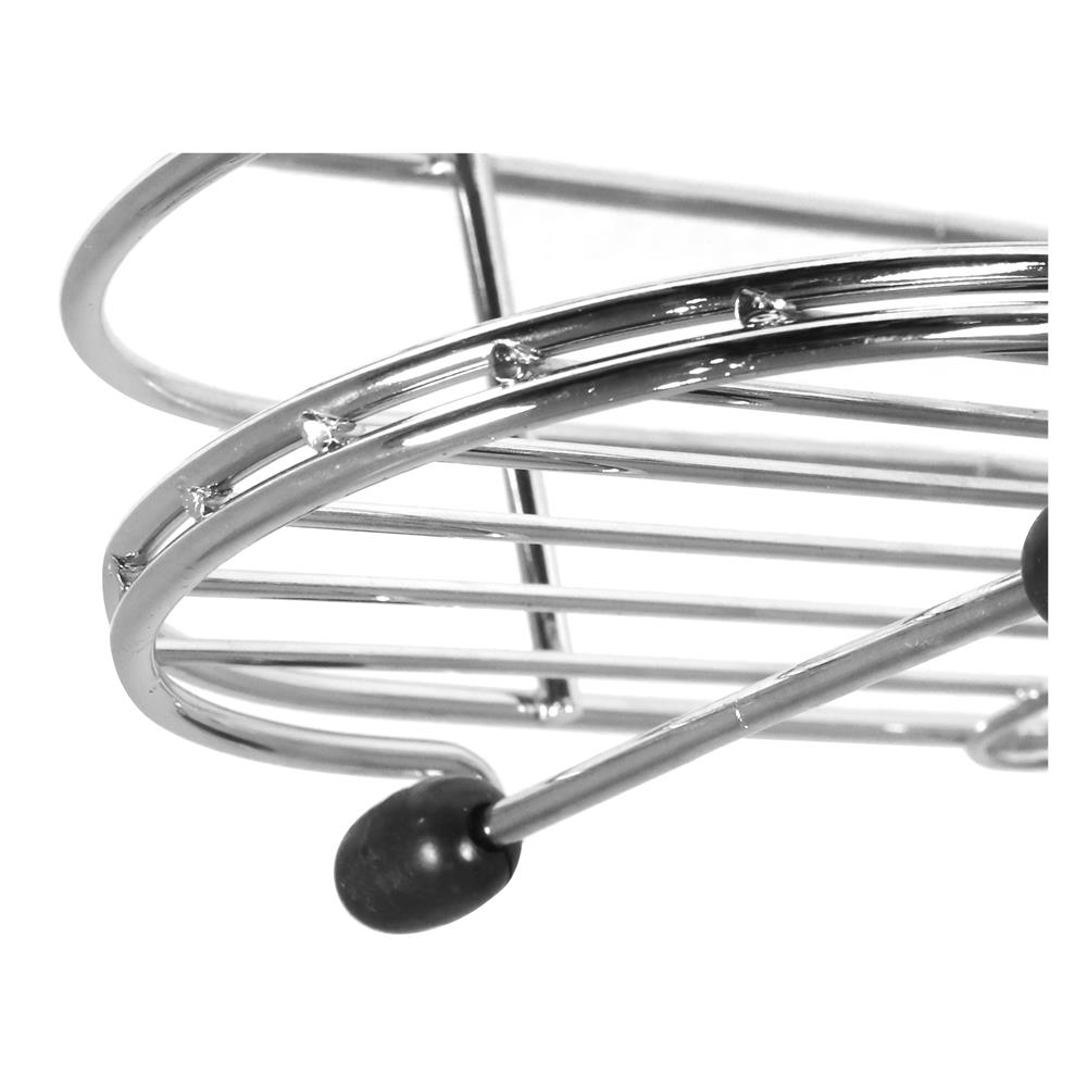 ตะกร้าใส่อุปกรณ์ครัวโครเมียม ME LIVING CROMO 30x12x15 ซม.