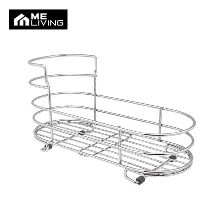 ตะกร้าใส่อุปกรณ์ครัวโครเมียม ME LIVING CROMO 30x12x15 ซม._0