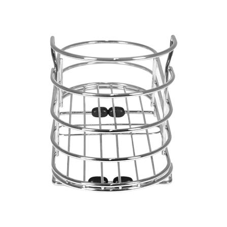 ตะกร้าใส่อุปกรณ์ครัวโครเมียม ME LIVING CROMO 30x12x15 ซม._3