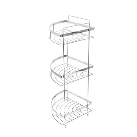 ชั้นเข้ามุมโครเมียม 3 ชั้น ME LIVING CROMO 22x22x52 ซม._3