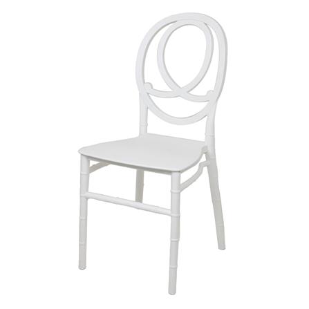 เก้าอี้พลาสติก SPRING MIA สีขาว