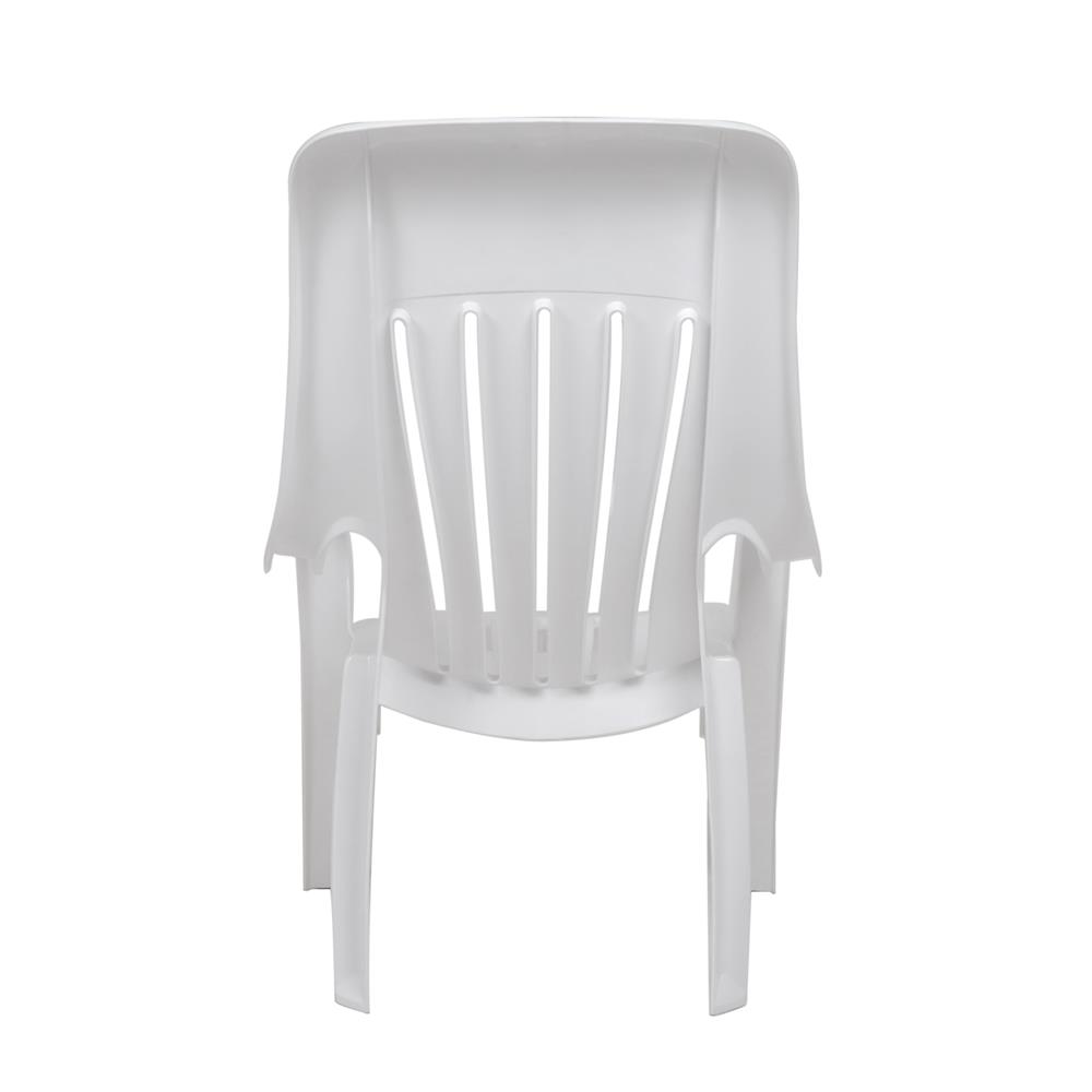 เก้าอี้พลาสติกเอนนอน SPRING V140 สีขาว