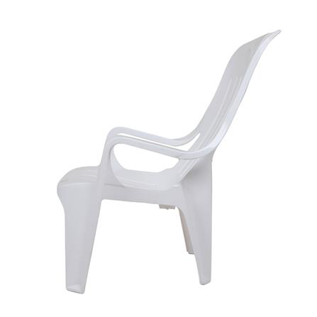 เก้าอี้พลาสติกเอนนอน SPRING V140 สีขาว_1