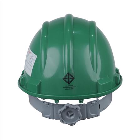 หมวกนิรภัย HDPE มาตรฐานมอก. DEXZON 2332 สีเขียว_3