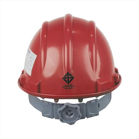 หมวกนิรภัย HDPE มาตรฐานมอก. DEXZON 2332 สีแดง_3