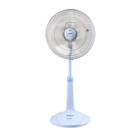 พัดลมสไลด์ 16 นิ้ว SHARP PJ-SL163LB สีฟ้าอ่อน