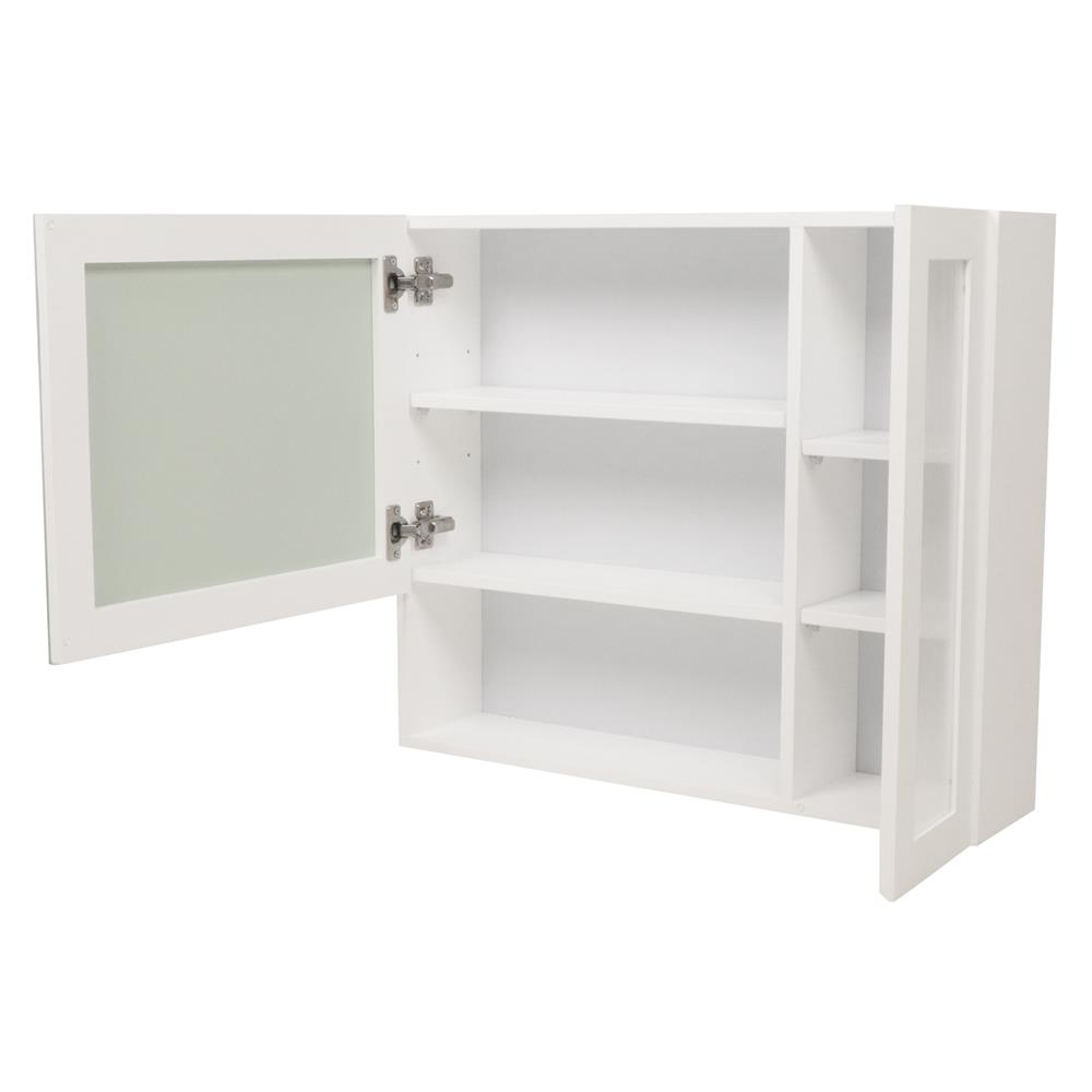 ตู้แขวนผนังไม้ MOYA TK-CAB-009 สีขาว