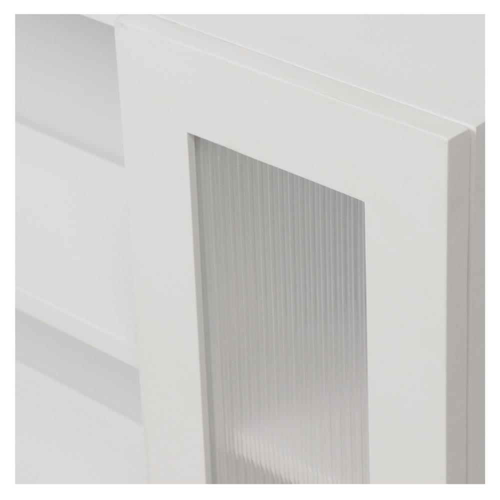 ตู้แขวนผนังไม้ MOYA TK-CAB-009 สีขาว