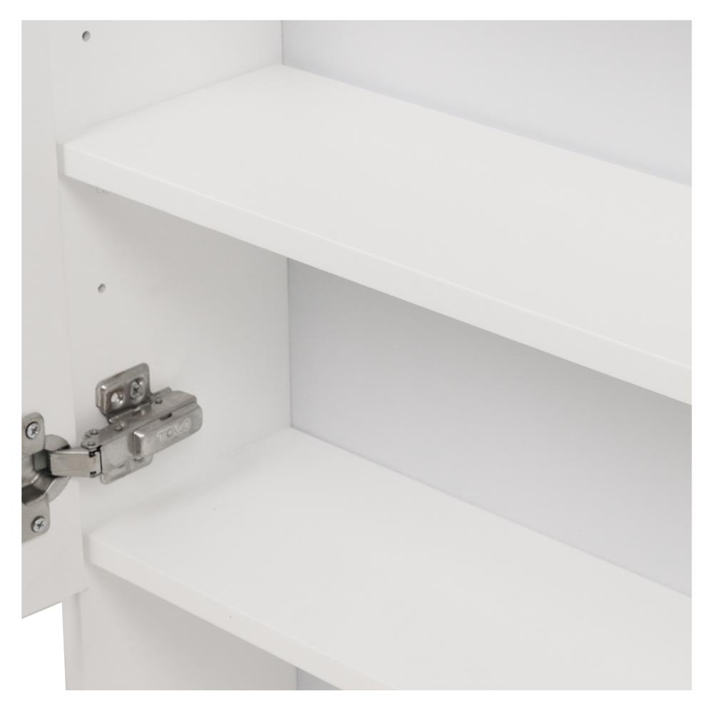 ตู้แขวนผนังไม้ MOYA TK-CAB-009 สีขาว