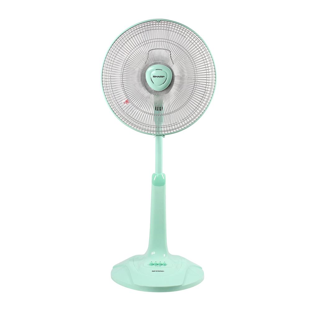 พัดลมสไลด์ 16 นิ้ว SHARP PJ-SL163LM สีเขียวอ่อน