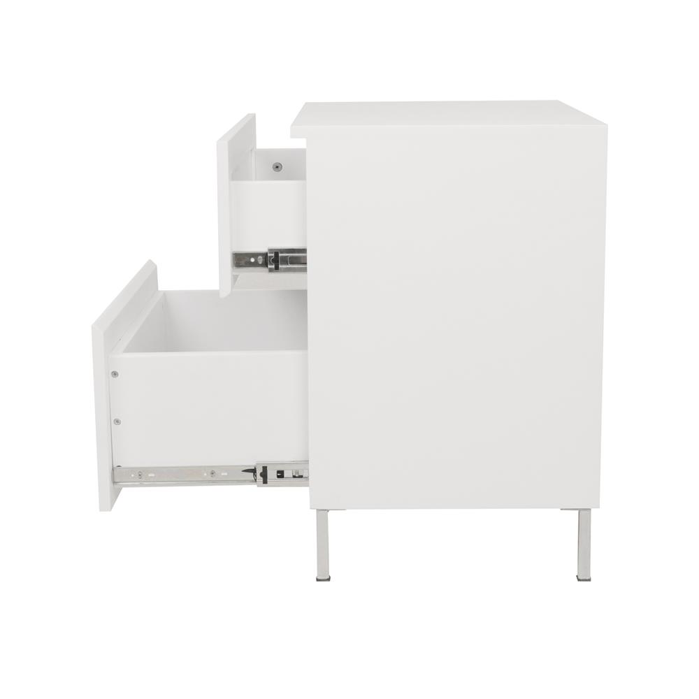 ตู้ไม้ตั้งพื้น MOYA TK-CAB-FL-007 สีขาว