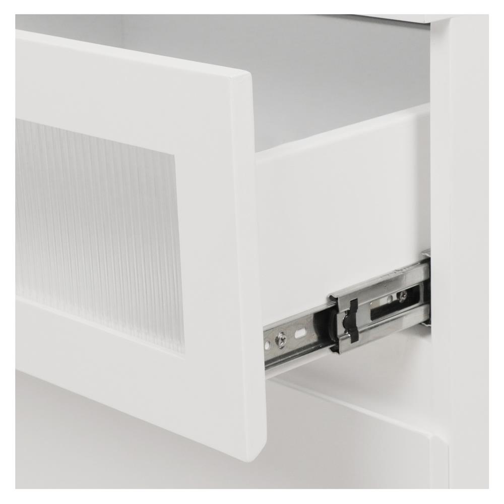 ตู้ไม้ตั้งพื้น MOYA TK-CAB-FL-007 สีขาว