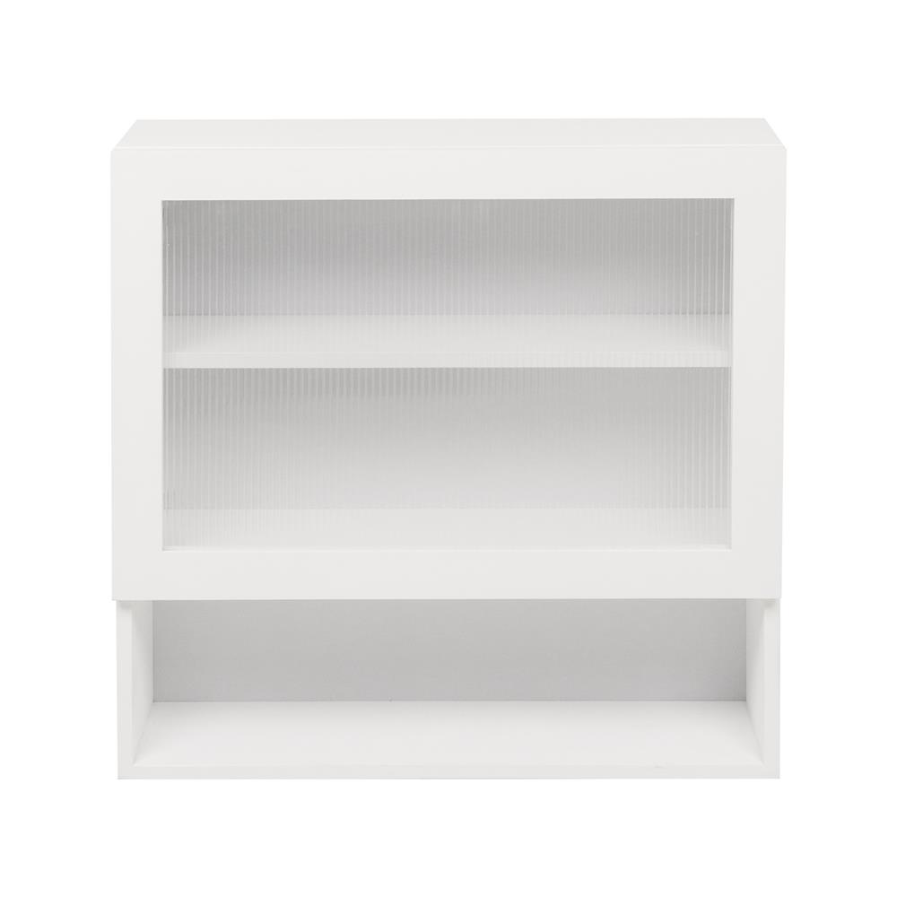 ตู้แขวนผนังไม้ MOYA TK-CAB-010 สีขาว