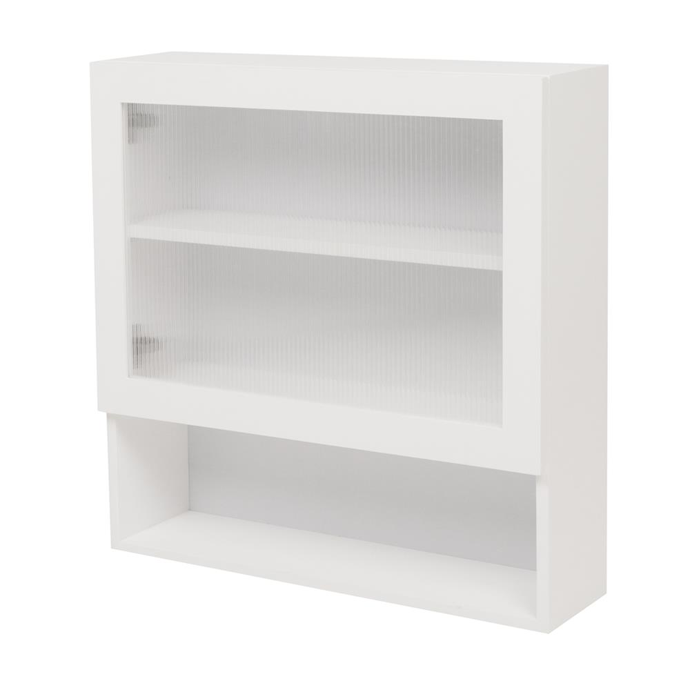 ตู้แขวนผนังไม้ MOYA TK-CAB-010 สีขาว