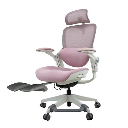 เก้าอี้สุขภาพ WORKSCAPE SCOOT WCH-00015 สีชมพู/ขาว