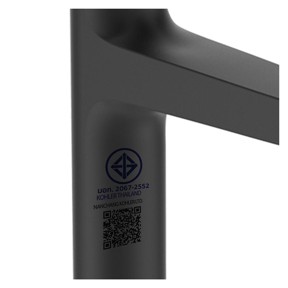 ก๊อกอ่างล้างหน้าเดี่ยว KOHLER K-74026T-4CD-BL