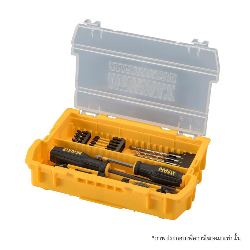 กล่องเครื่องมือพลาสติกทรงลึก DEWALT DWST08035-1 14 นิ้ว