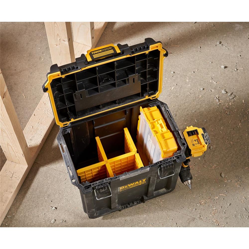 กล่องเครื่องมือพลาสติกทรงลึก DEWALT DWST08035-1 14 นิ้ว